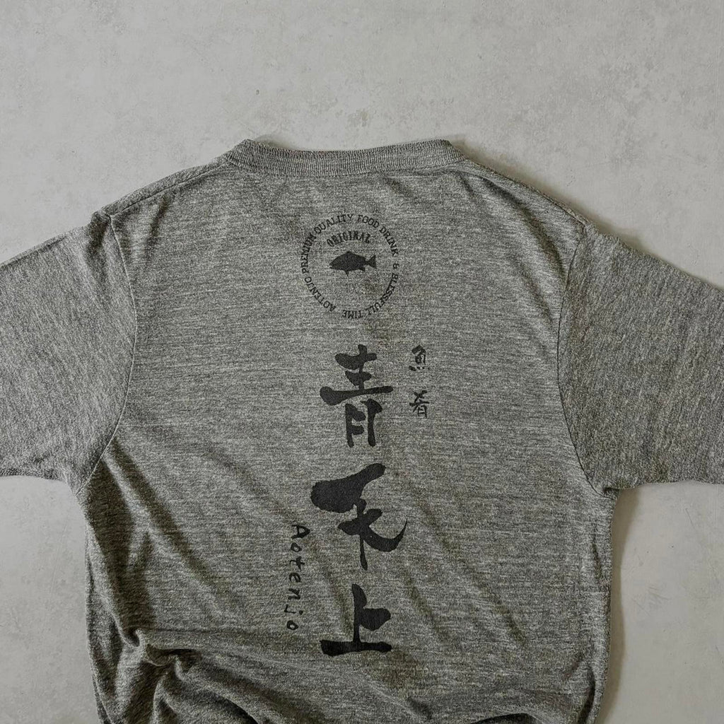 Japanese Tri Blend Henley T-Shirt / S