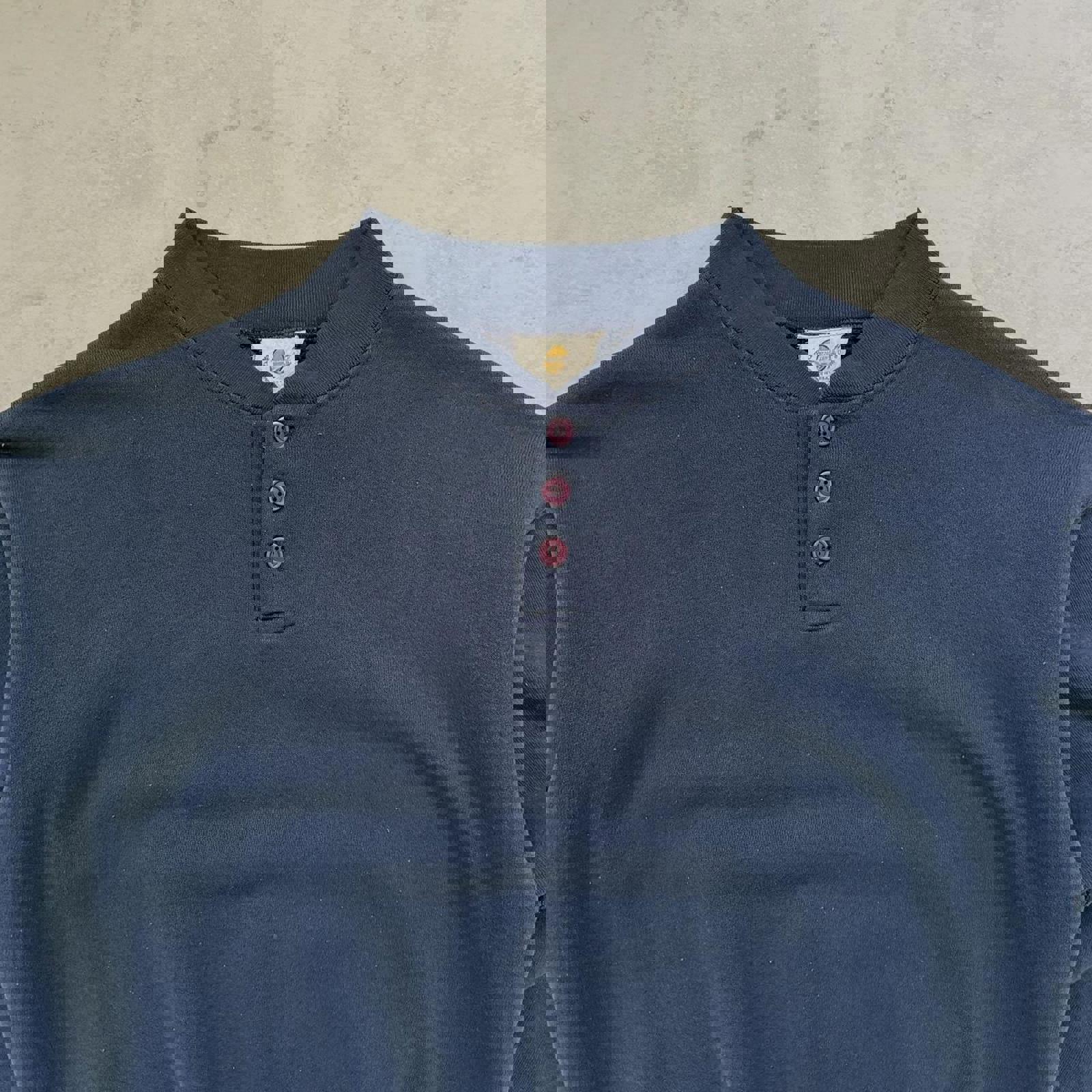 Vintage 1980’s Medallion Boxy Button Up Sweatshirt