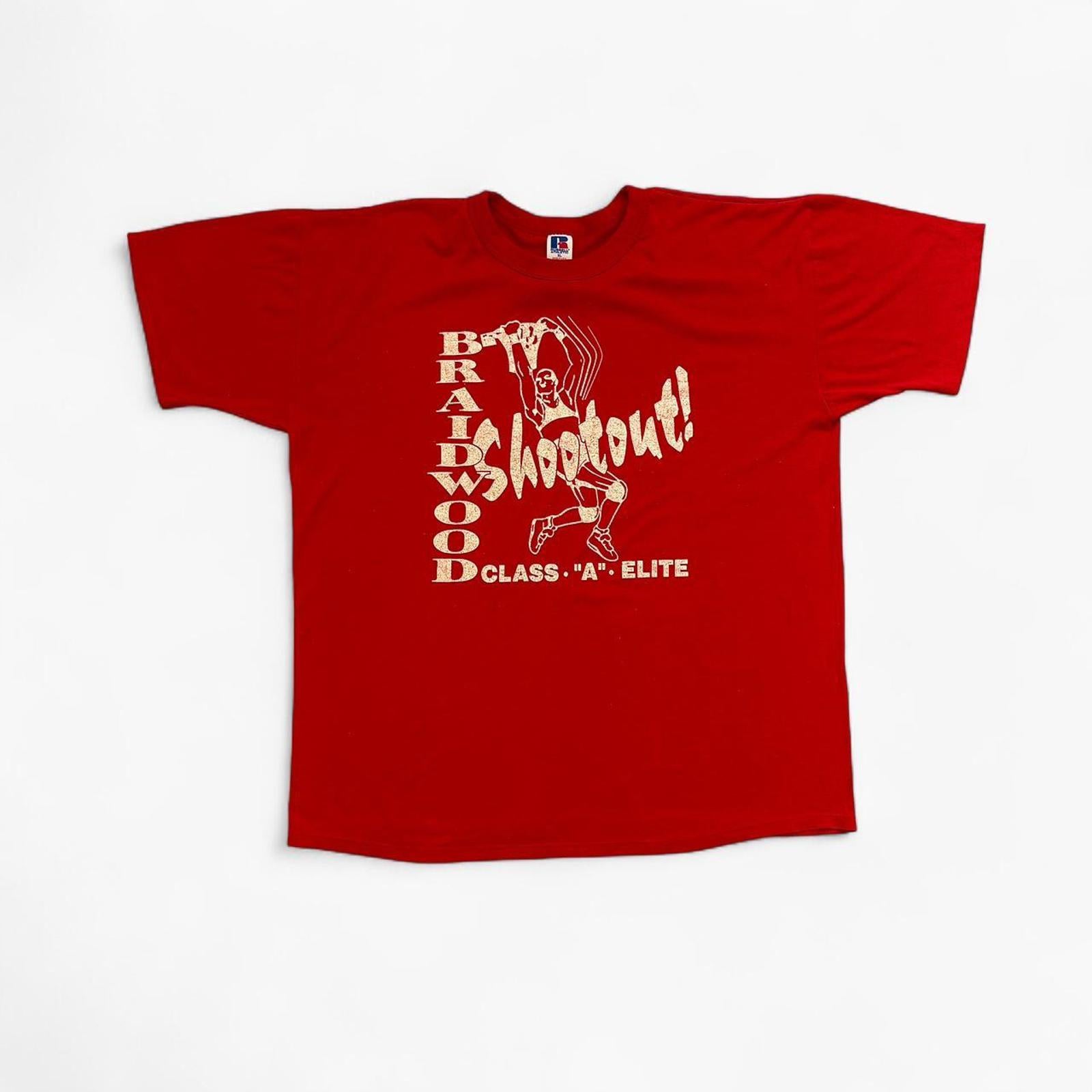80s Russell Athletic Braidwood Basketball T-Shirt