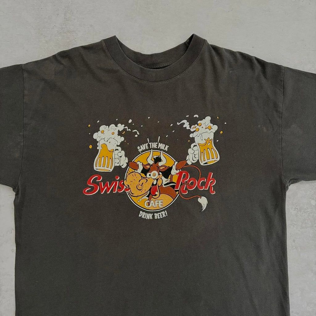 90s Swiss Rock Cafe Tee / M