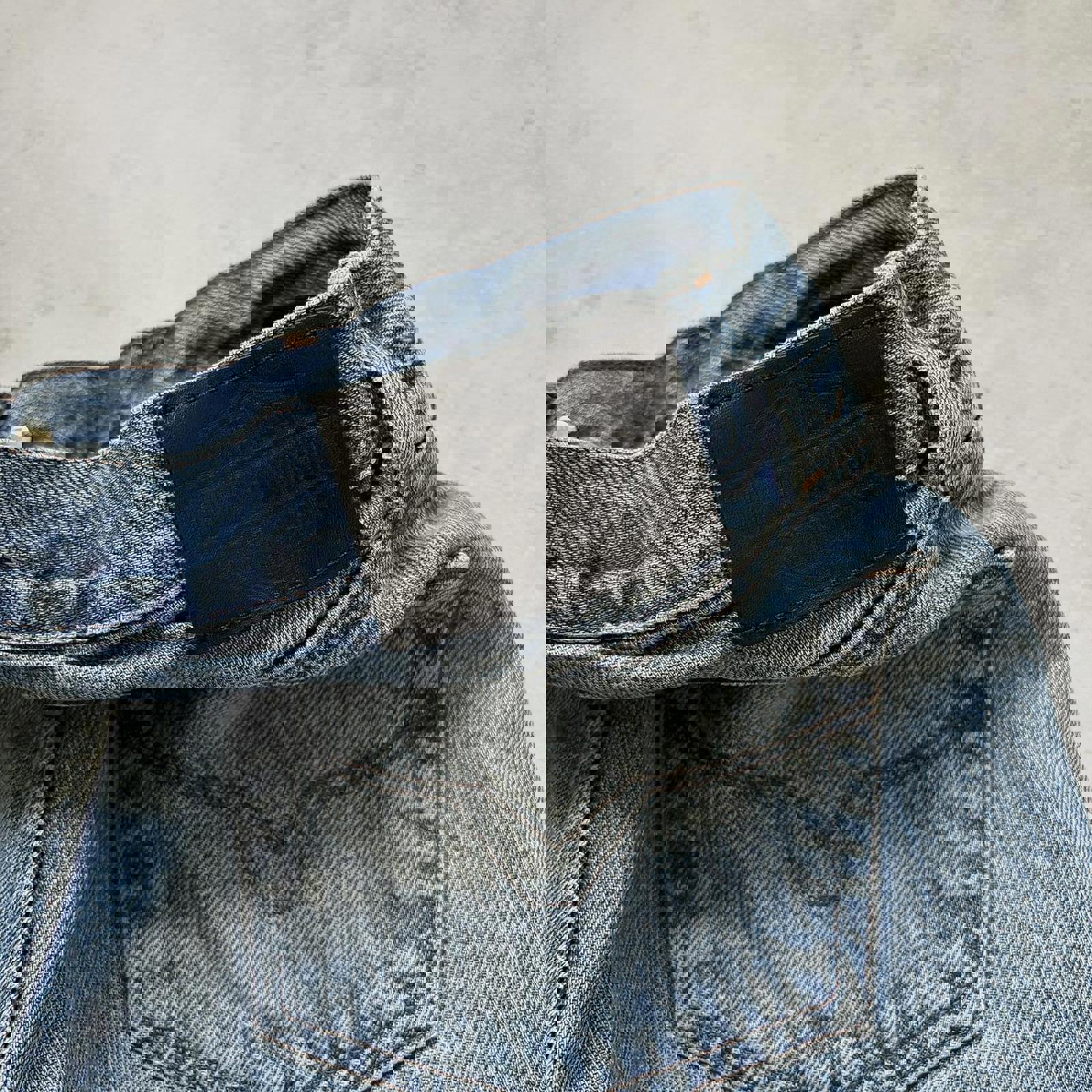 Vintage Harley Davidson Relaxed Fit Bootcut Jeans