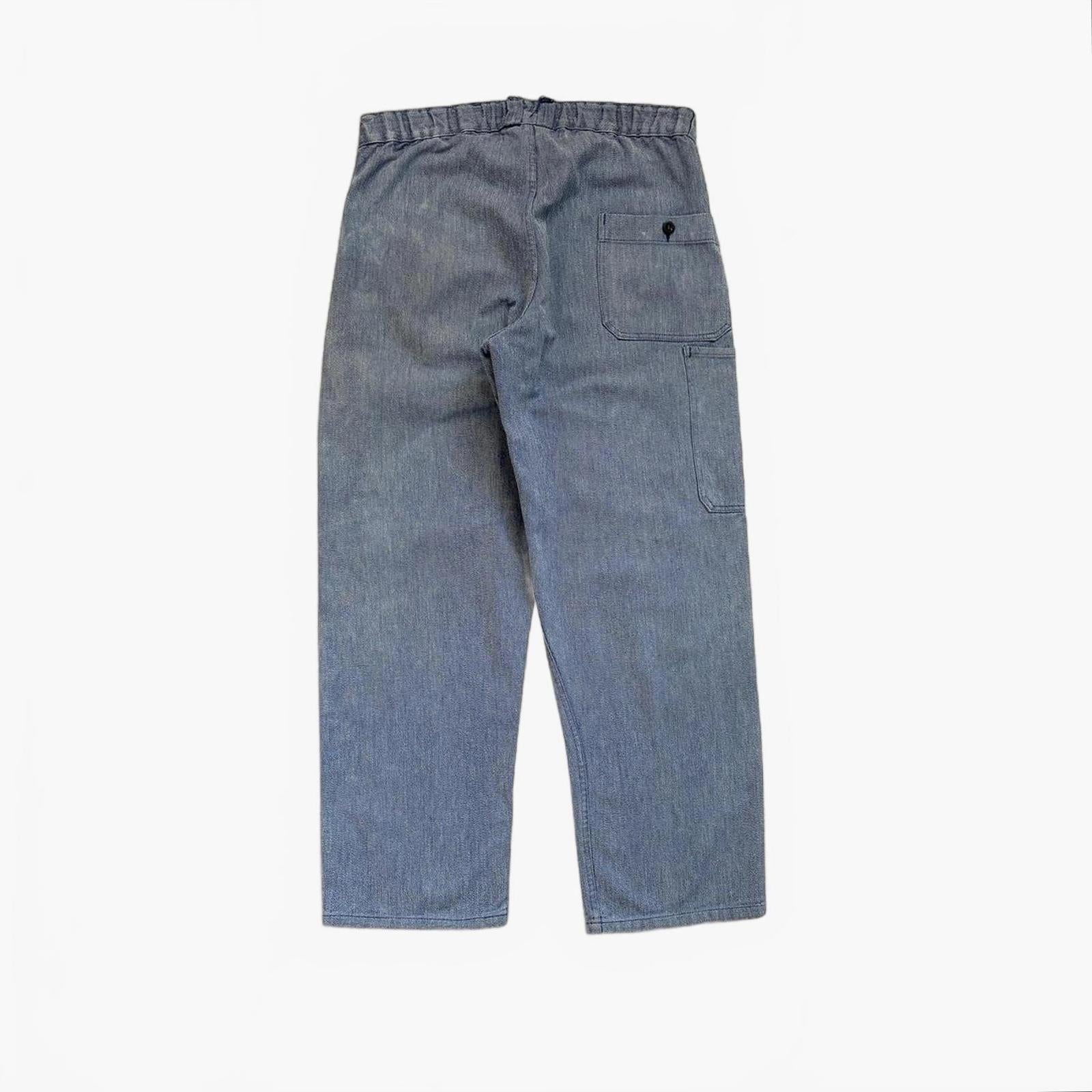 80s Sanforized Swiss Workwear Trousers / W36