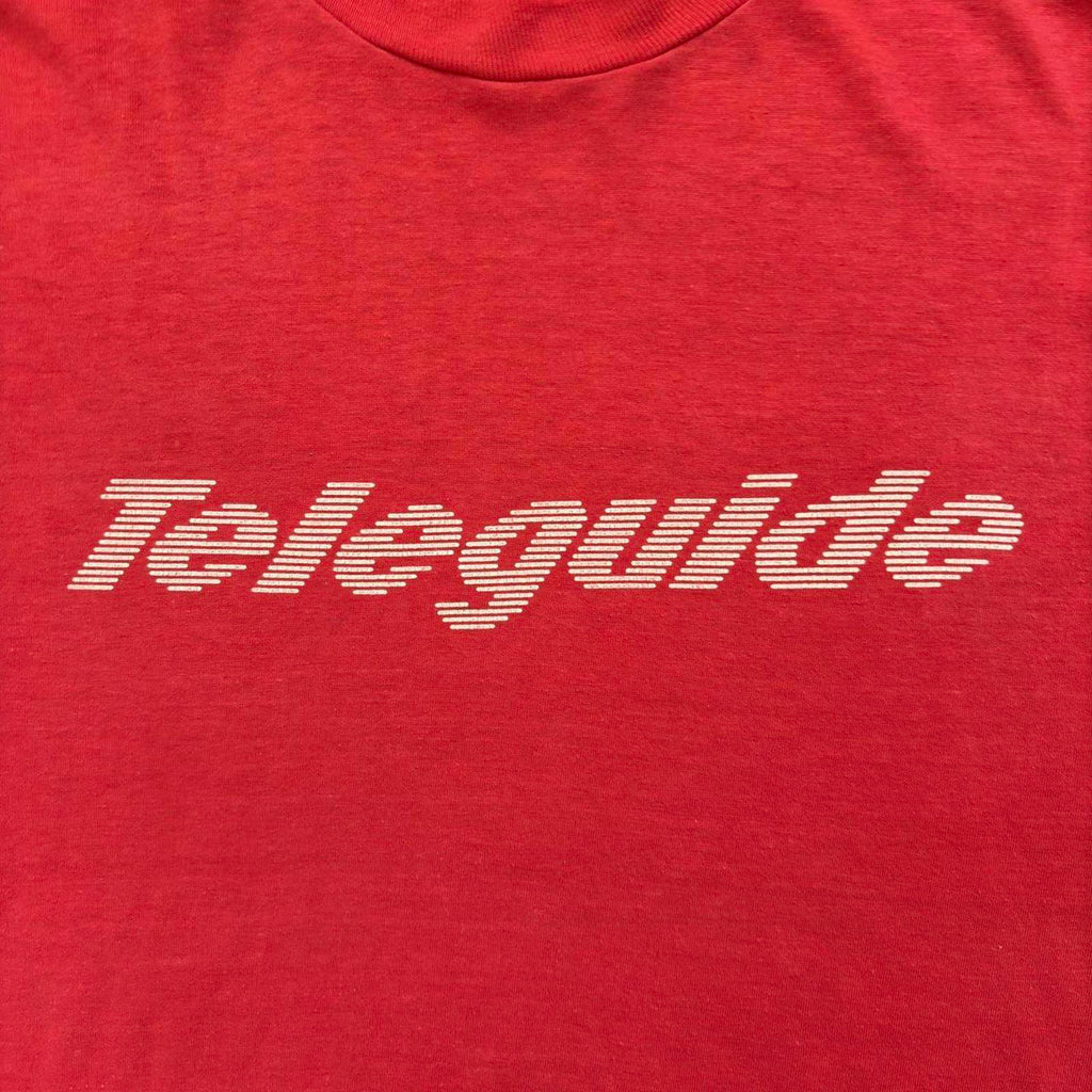 80s Faded Teleguide T-Shirt / L