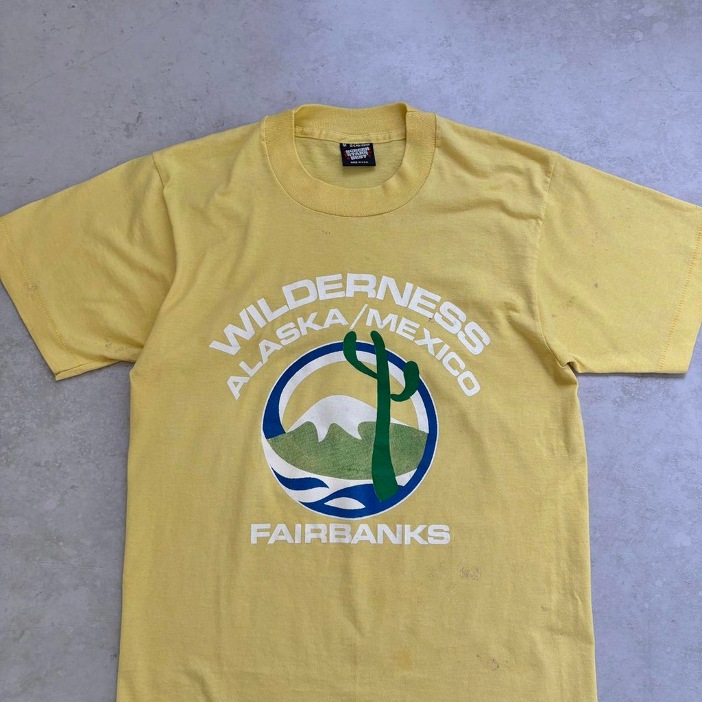 Vintage 1990’s Thrashed Fairbanks Single Stitch T-Shirt