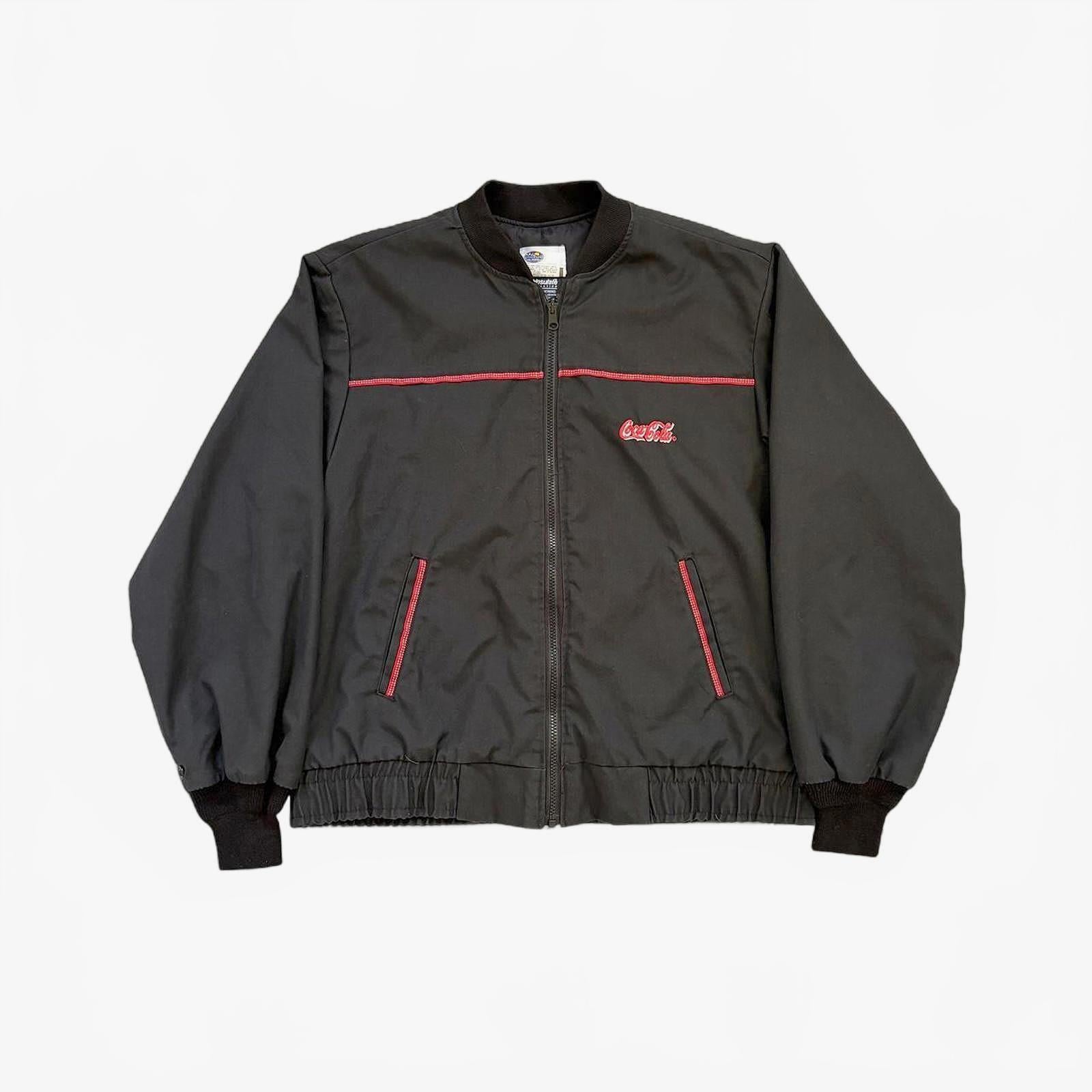 80s Coca Cola Delivery Trucker Jacket / L