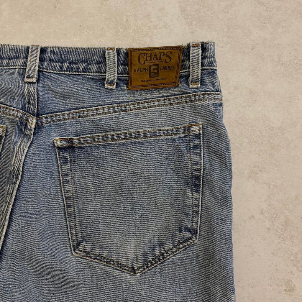 Vintage Relaxed Fit Faded Jeans