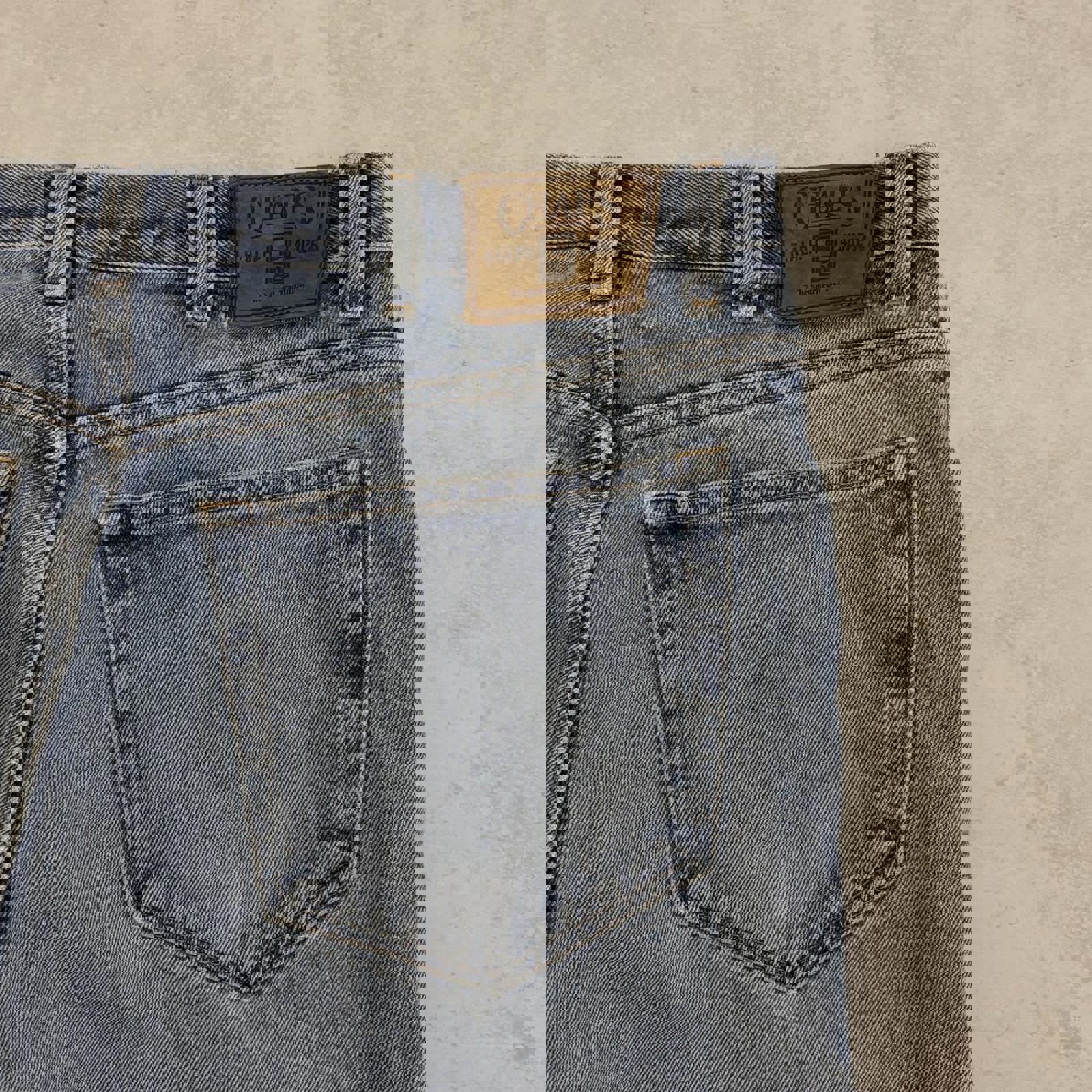 Vintage Relaxed Fit Faded Jeans