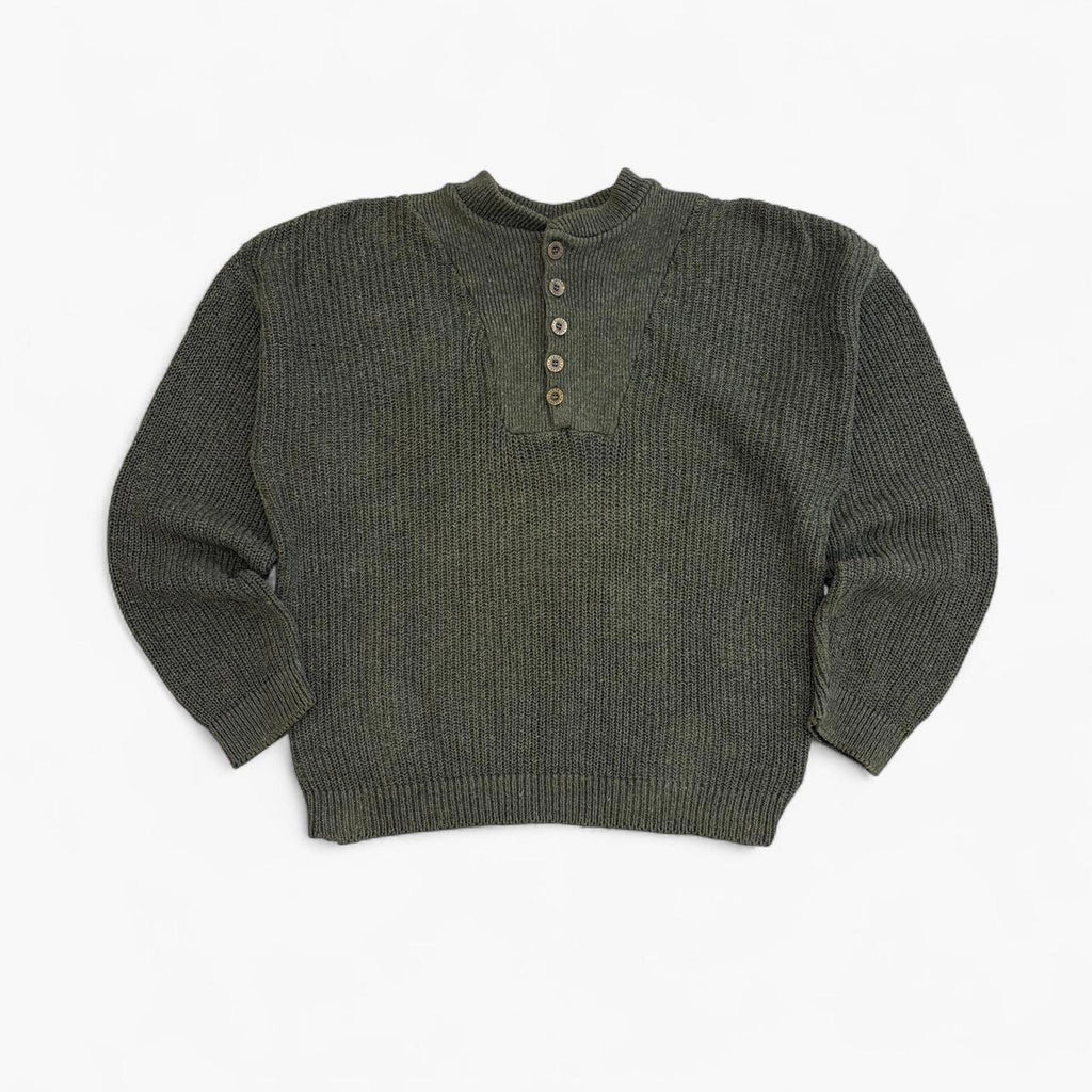 Vintage 1990’s Chunky Button Up Knitted Jumper
