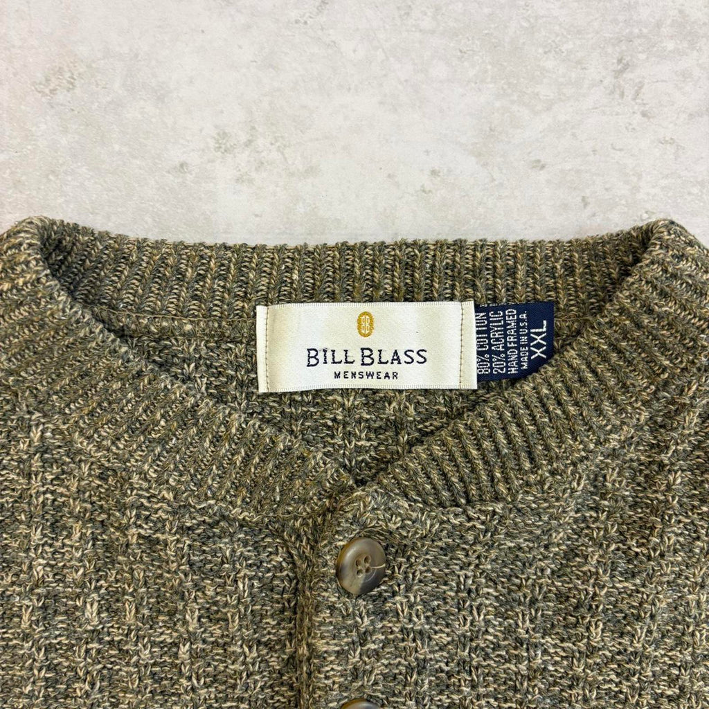Vintage 1990’s Boxy Knitted Henley Jumper