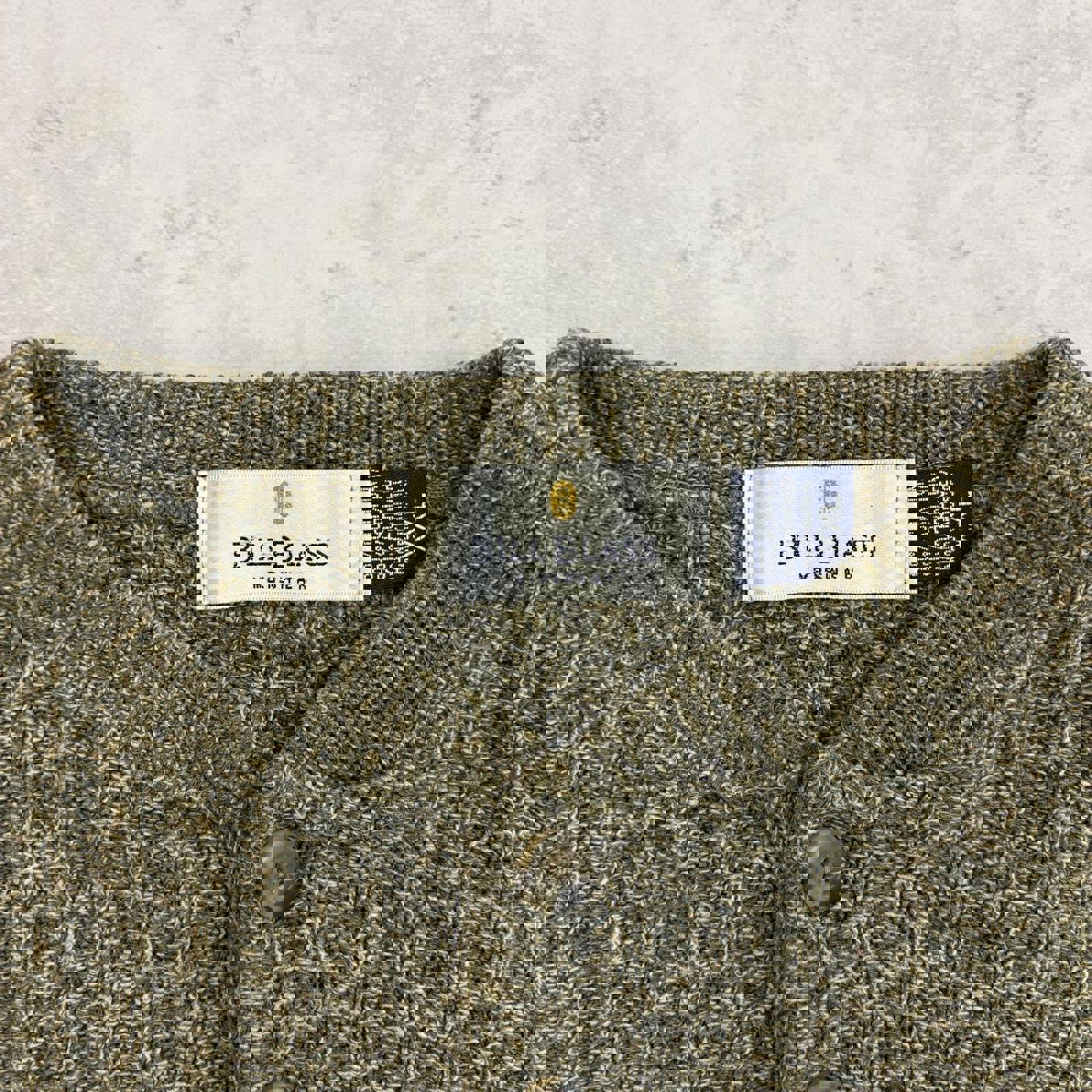 Vintage 1990’s Boxy Knitted Henley Jumper