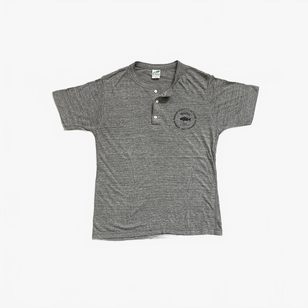 Japanese Tri Blend Henley T-Shirt / S