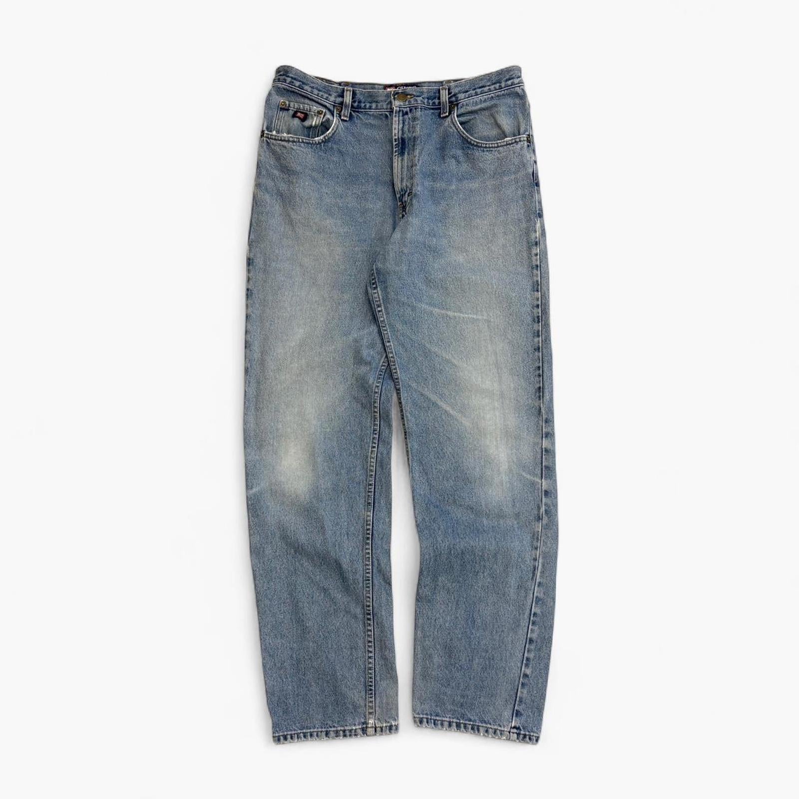 Vintage Relaxed Fit Faded Jeans